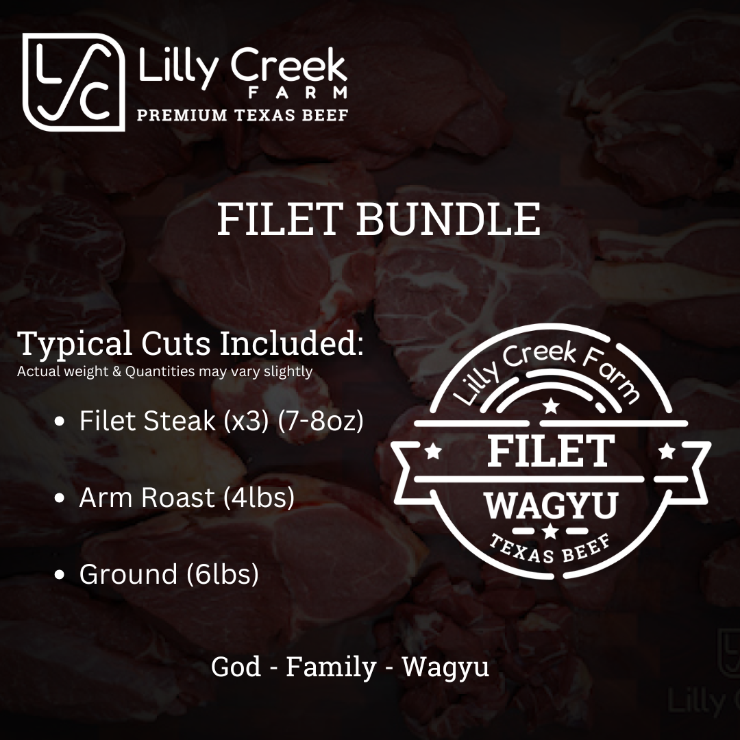 Wagyu Filet Bundle - 12 lbs