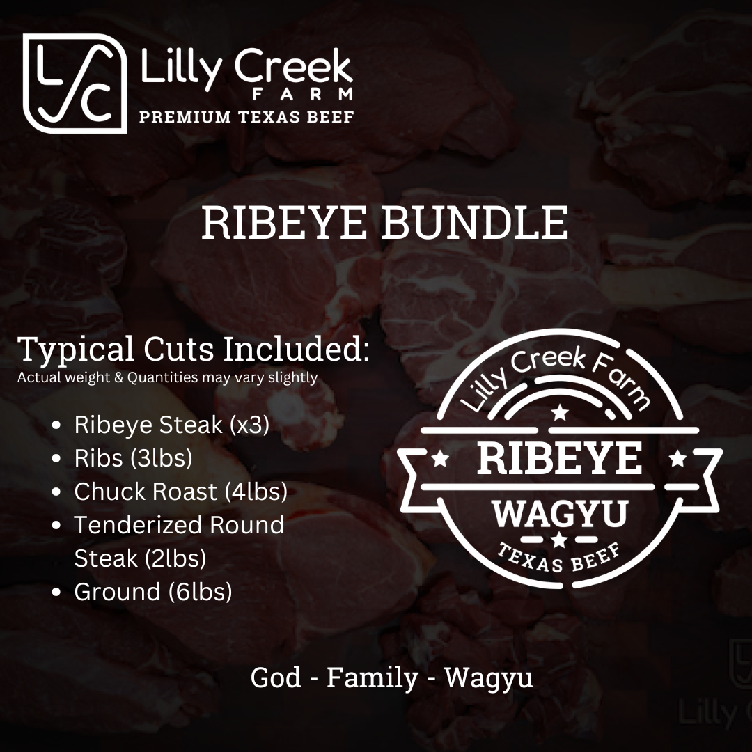 Wagyu Ribeye Bundle - 18 lbs